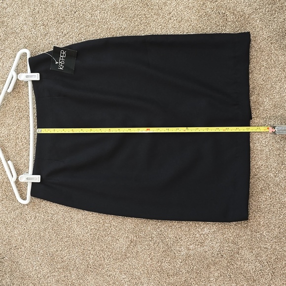 NEW Kasper Black Skirt with Tags (Bundle with Matching Suit!) - Picture 4 of 6
